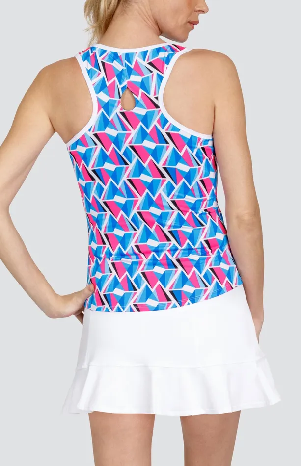 Women Tanks Tail Activewear Mirella Tank 8211 Diagonal Rubiks