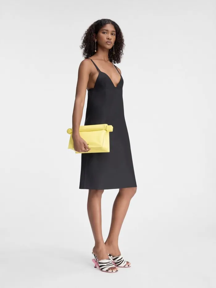 Women The Camison Dress Black JACQUEMUS Dresses and Skirts Women The Camison Dress Black JACQUEMUS Dresses and Skirts