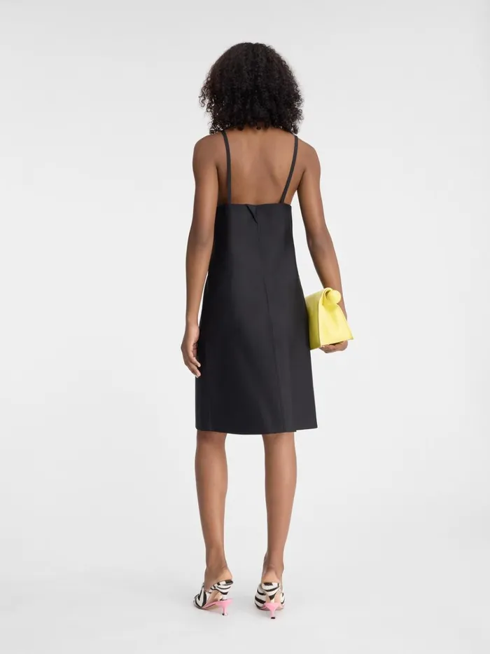 Women The Camison Dress Black JACQUEMUS Dresses and Skirts Women The Camison Dress Black JACQUEMUS Dresses and Skirts