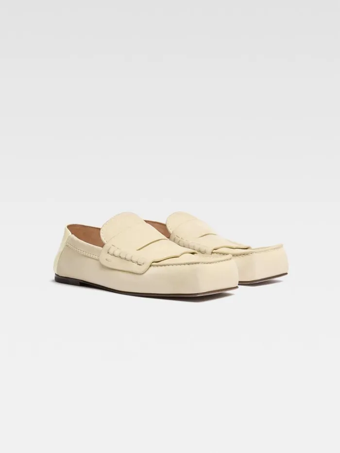 Women The Carr Loafers Pale Yellow JACQUEMUS Shoes Women The Carr Loafers Pale Yellow JACQUEMUS Shoes