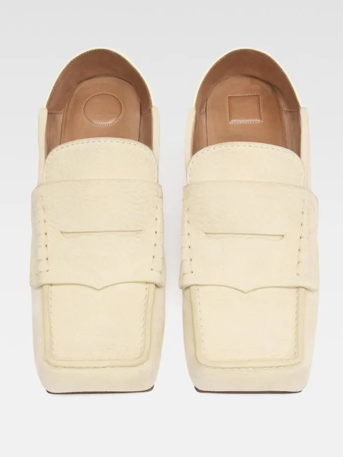 Women The Carr Loafers Pale Yellow JACQUEMUS Shoes Women The Carr Loafers Pale Yellow JACQUEMUS Shoes