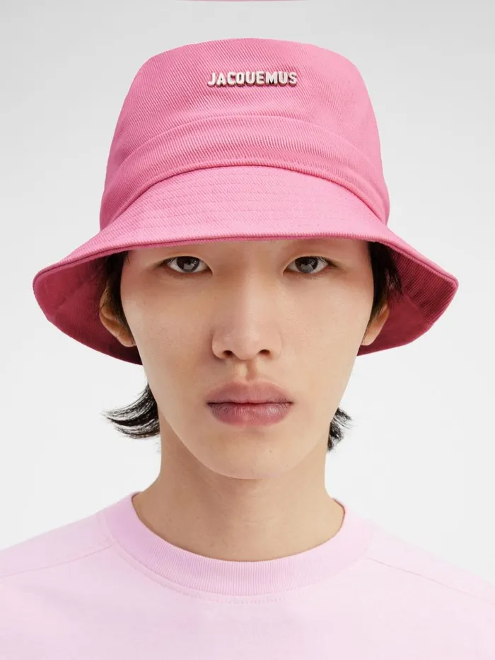 Women The Gadjo Bucket Hat Light Pink JACQUEMUS Hats Women The Gadjo Bucket Hat Light Pink JACQUEMUS Hats
