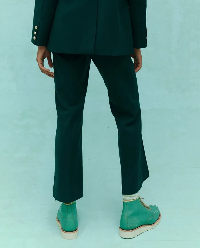 Women The Great The Prim Trouser Winter Pine Pants Women The Great The Prim Trouser Winter Pine Pants