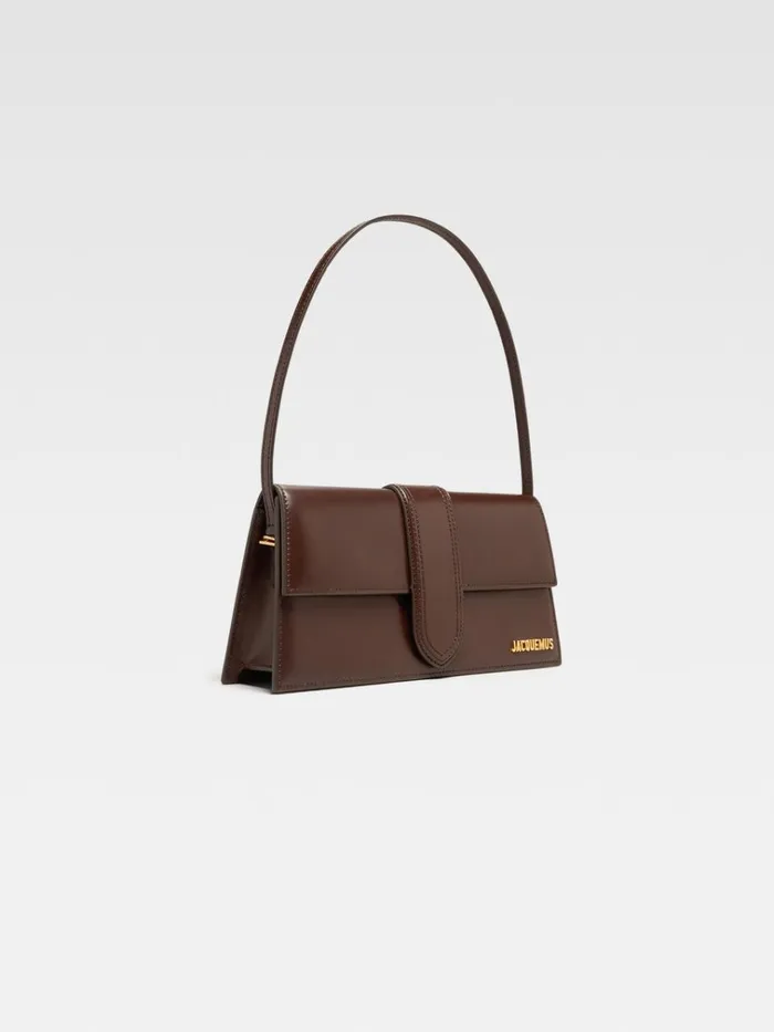 Women The Long Bambino Brown JACQUEMUS Shoulder Bags
