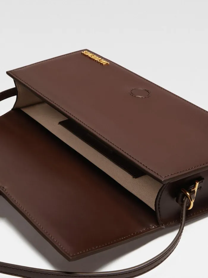 Women The Long Bambino Brown JACQUEMUS Shoulder Bags