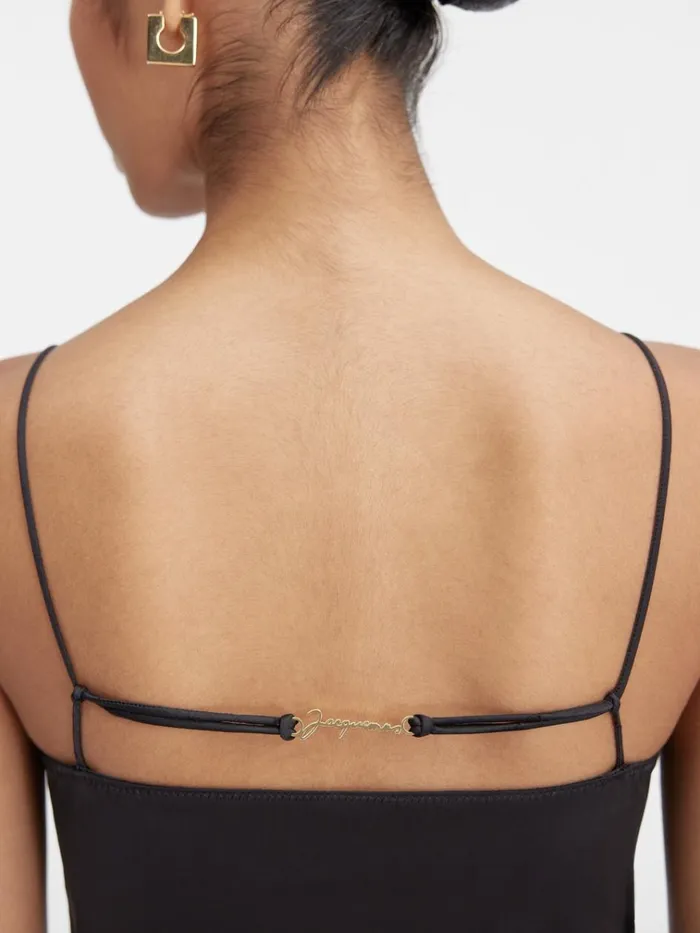 Women The Notte Dress Black JACQUEMUS Dresses and Skirts Women The Notte Dress Black JACQUEMUS Dresses and Skirts