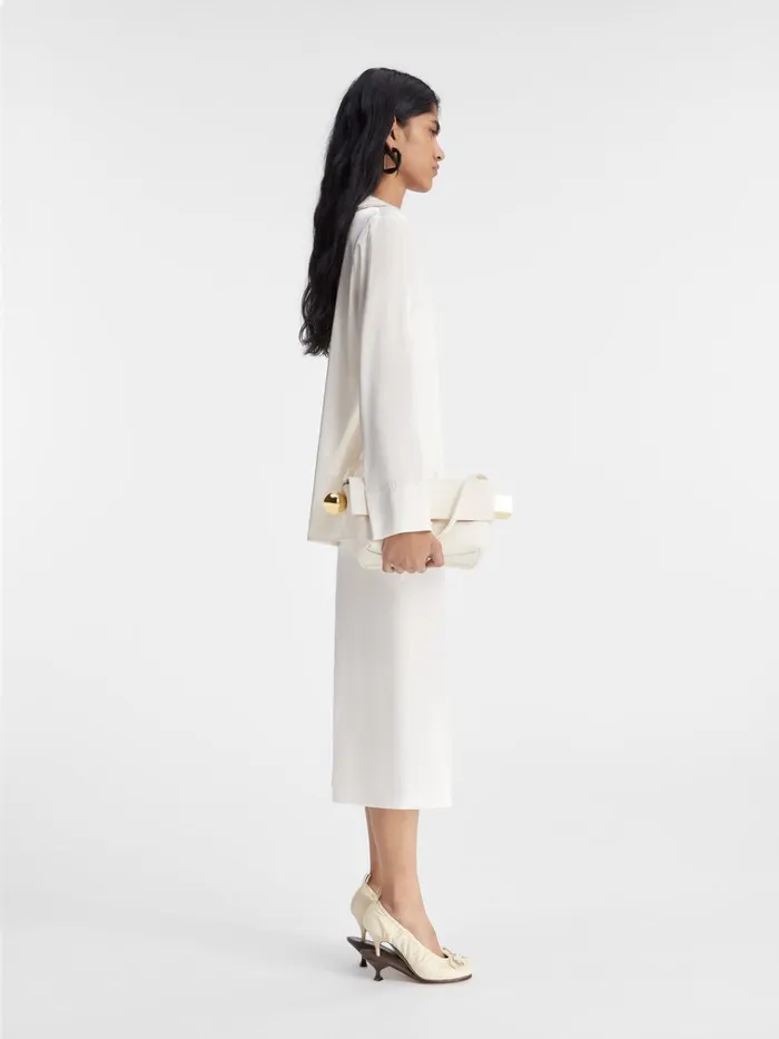 Women The Notte Shirt Offwhite JACQUEMUS Tops and Shirts