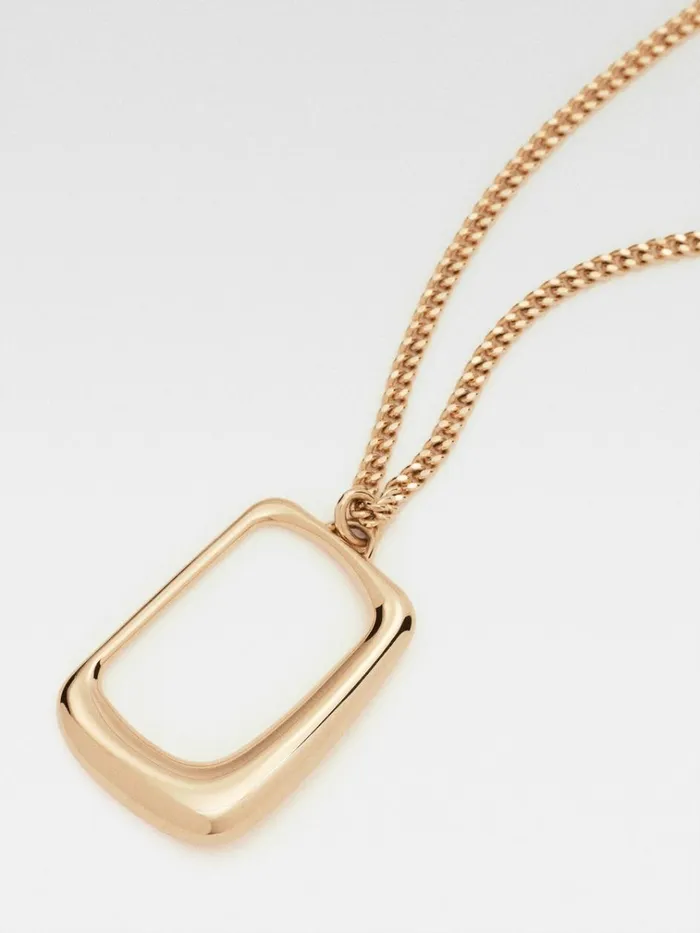Women The Ovalo Necklace Light Gold JACQUEMUS Jewellery Women The Ovalo Necklace Light Gold JACQUEMUS Jewellery