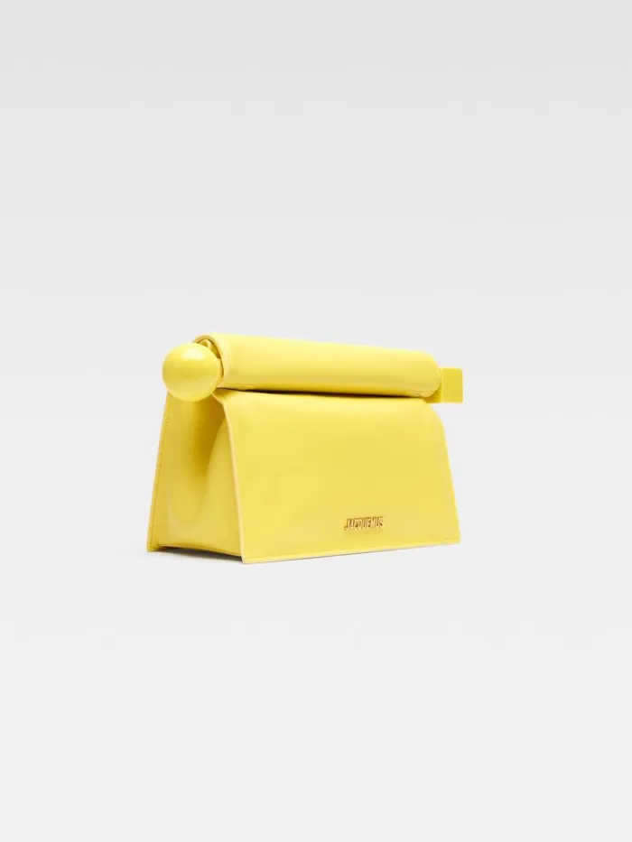 Women The Rond Carr Clutch Yellow JACQUEMUS Crossbody and Handbags Women The Rond Carr Clutch Yellow JACQUEMUS Crossbody and Handbags