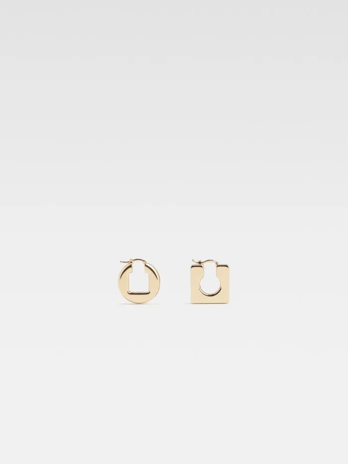 Women The Rond Carr Earrings Light Gold JACQUEMUS Jewellery