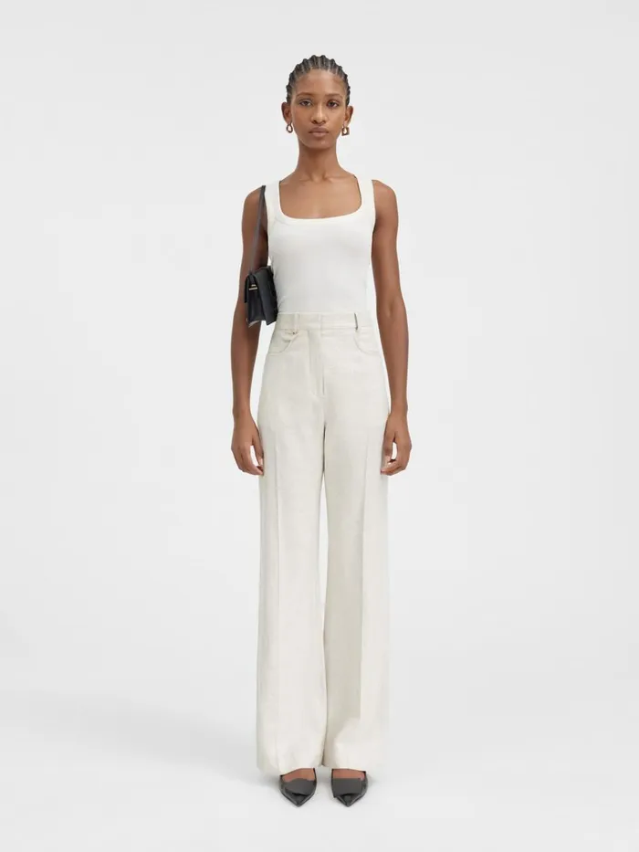 Women The Sauge Pants Light Beige JACQUEMUS Suits