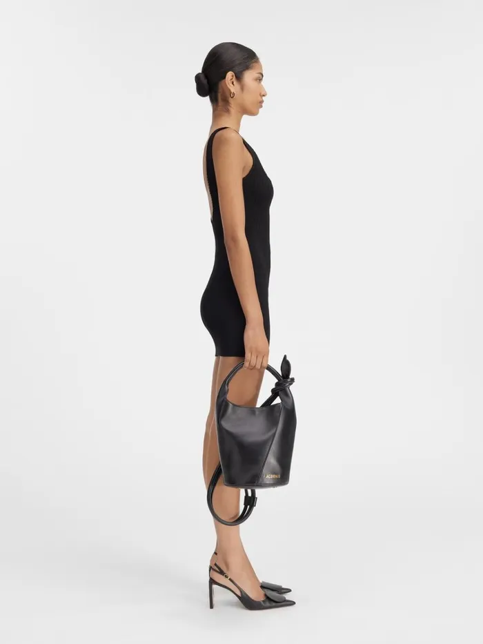 Women The Sierra Mini Dress Black JACQUEMUS Dresses and Skirts Women The Sierra Mini Dress Black JACQUEMUS Dresses and Skirts