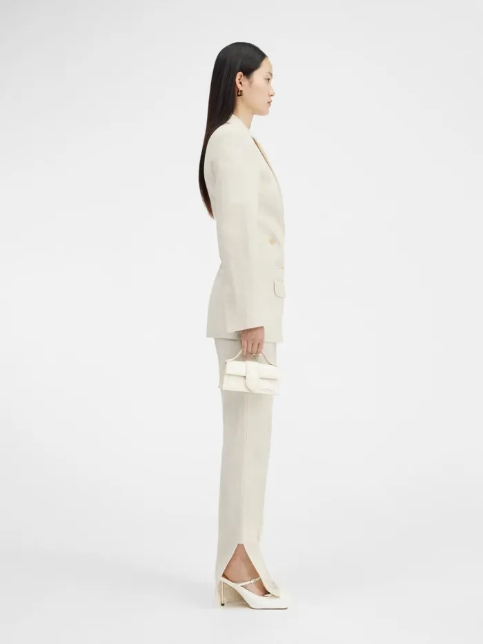 Women The Tibau Jacket Offwhite JACQUEMUS Coats and Jackets Women The Tibau Jacket Offwhite JACQUEMUS Coats and Jackets