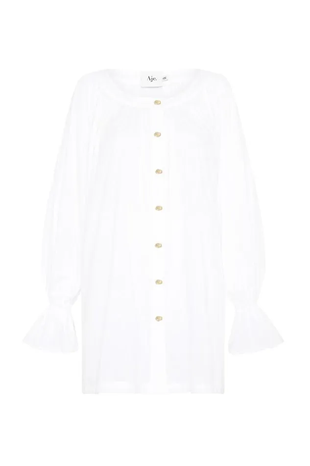 Women Tops Aje Le Corsaire Blouse Ivory