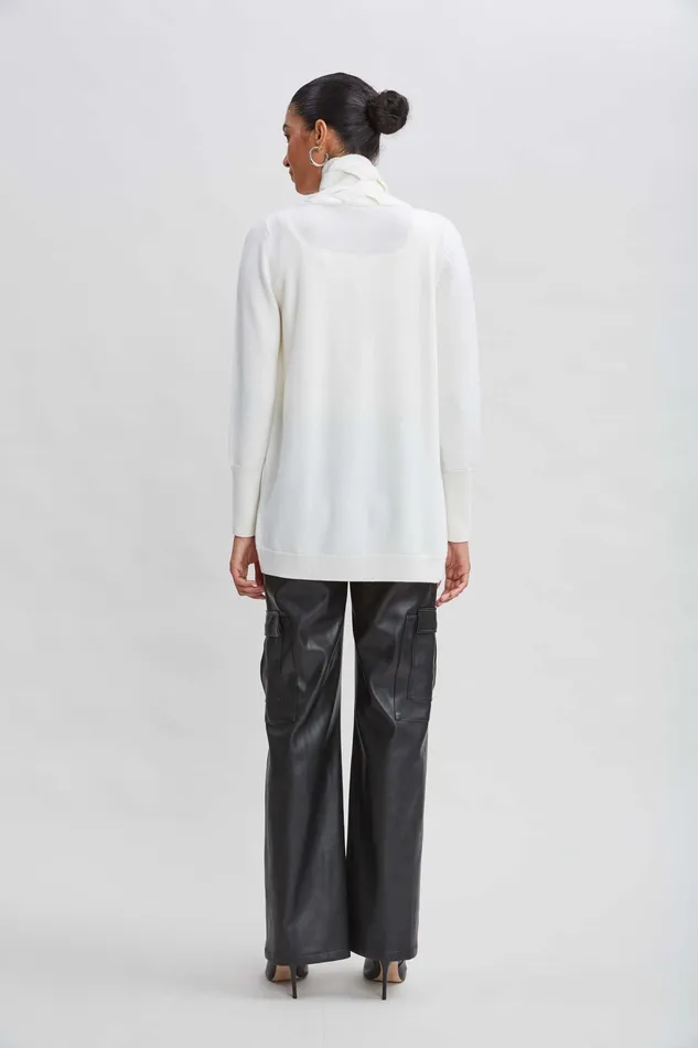 Women Tops and Sweaters Elie Tahari Cable Cardigan Snow