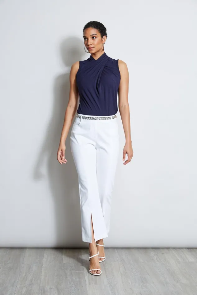 Women Tops and Sweaters Elie Tahari Sleeveless Twist Knit Stargazer