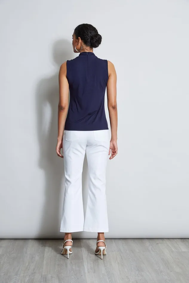 Women Tops and Sweaters Elie Tahari Sleeveless Twist Knit Stargazer