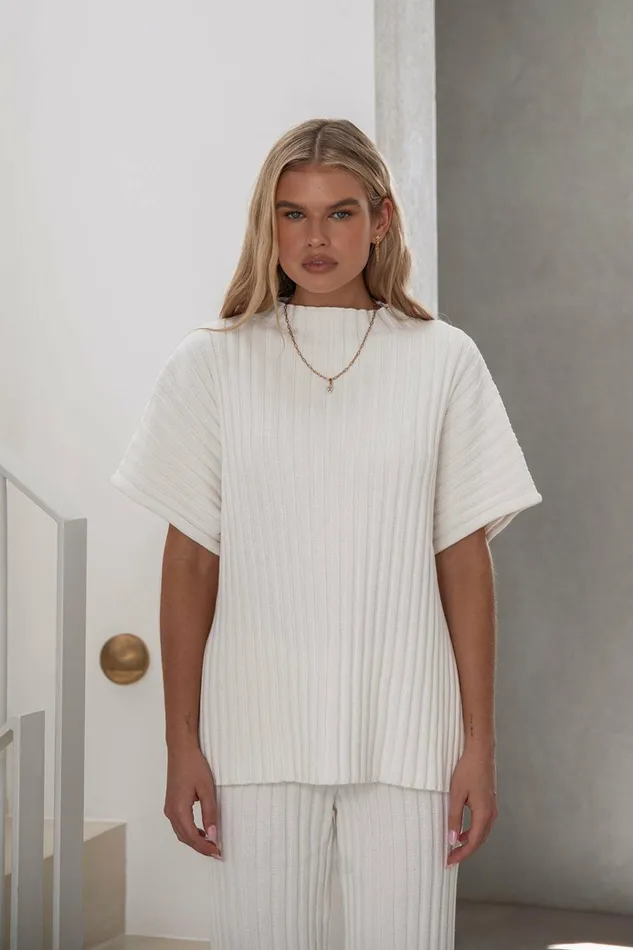 Women Tops SABO SKIRT Celine Top 8211 White