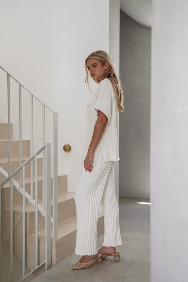 Women Tops SABO SKIRT Celine Top 8211 White
