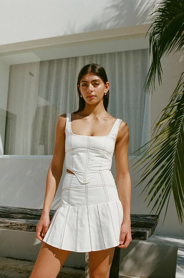 Women Tops SABO SKIRT Koralie Top 8211 White