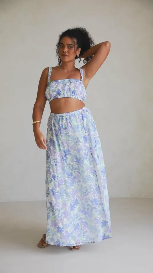 Women Tops SABO SKIRT Venesa Top 8211 Juniper Floral Women Tops SABO SKIRT Venesa Top 8211 Juniper Floral