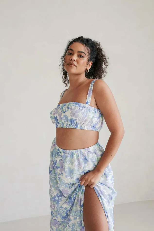 Women Tops SABO SKIRT Venesa Top 8211 Juniper Floral Women Tops SABO SKIRT Venesa Top 8211 Juniper Floral