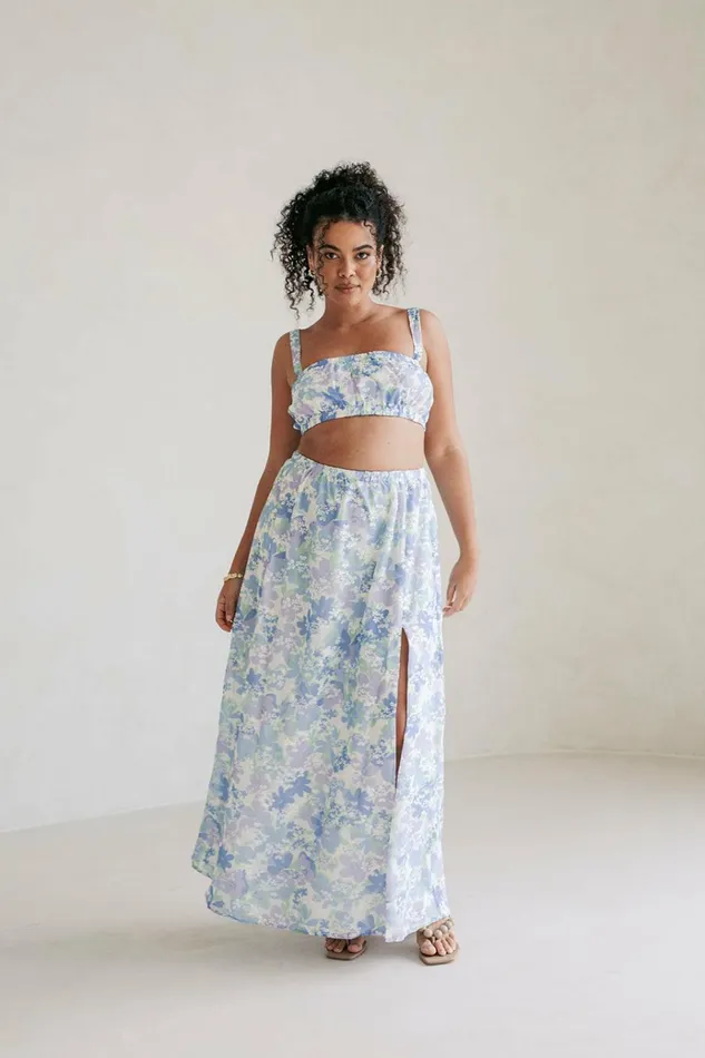 Women Tops SABO SKIRT Venesa Top 8211 Juniper Floral Women Tops SABO SKIRT Venesa Top 8211 Juniper Floral