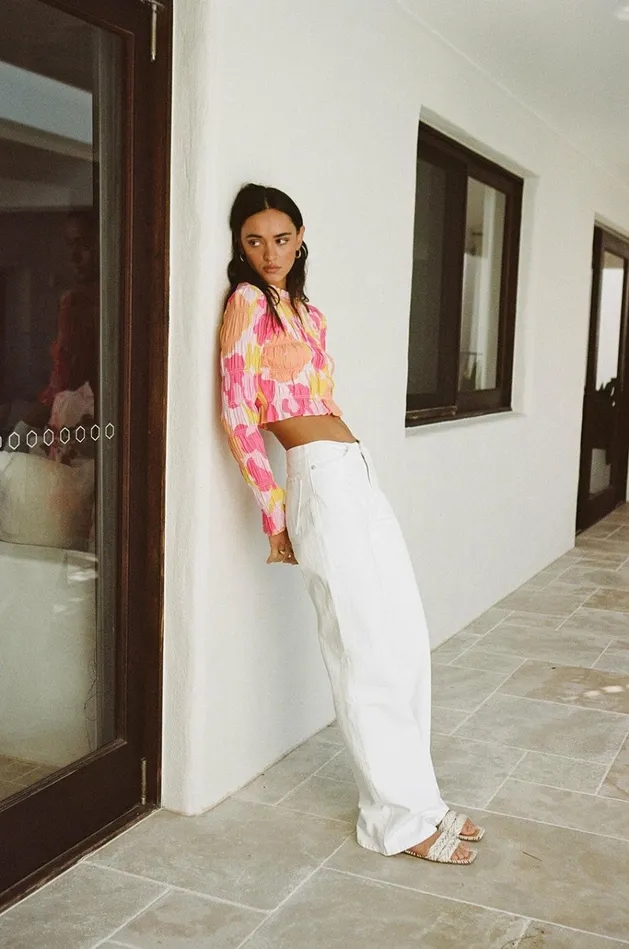 Women Tops SABO SKIRT Zaya Crepe Top 8211 Nectar Floral Women Tops SABO SKIRT Zaya Crepe Top 8211 Nectar Floral