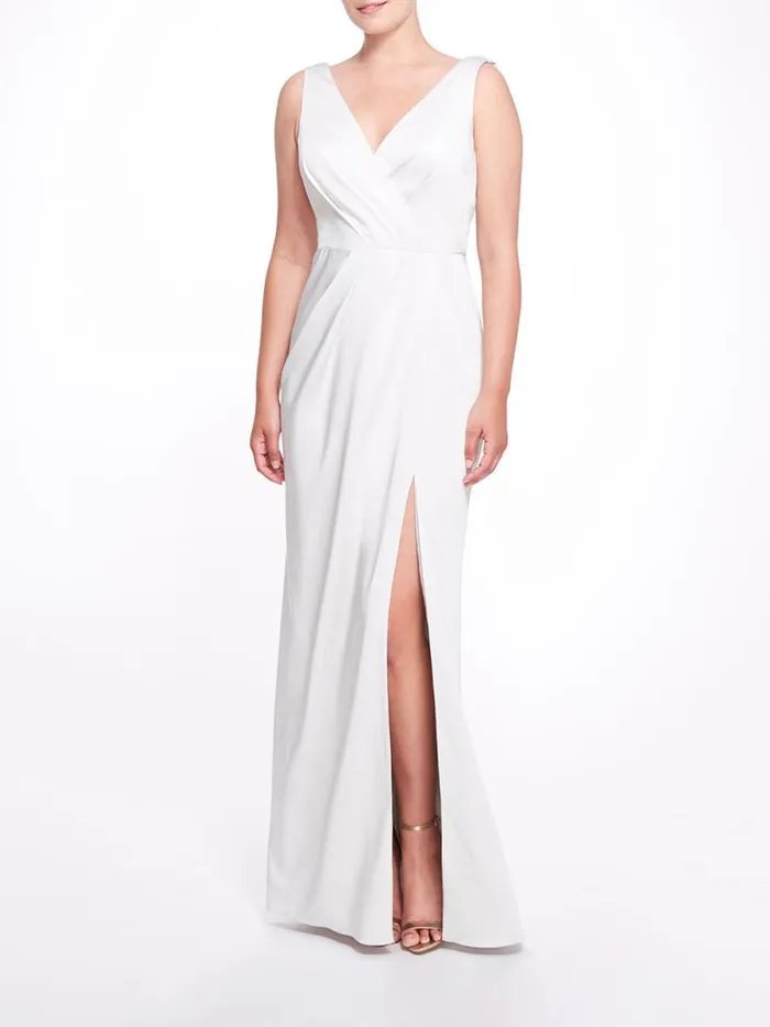 Women Turin Dove Grey Marchesa Marchesa Notte