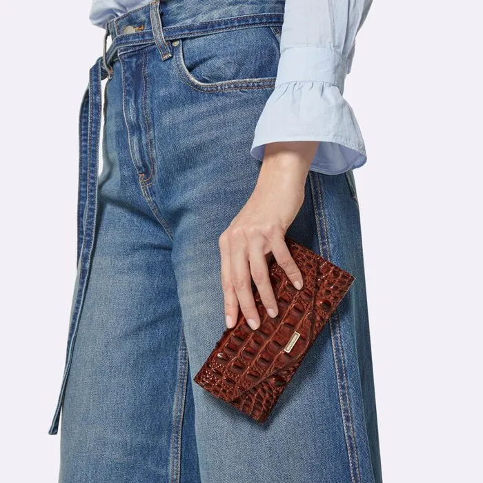 Women Veronica Fairest Grey Breakwater Brahmin Wallets and Wristlets Chevron Women Veronica Fairest Grey Breakwater Brahmin Wallets and Wristlets Chevron