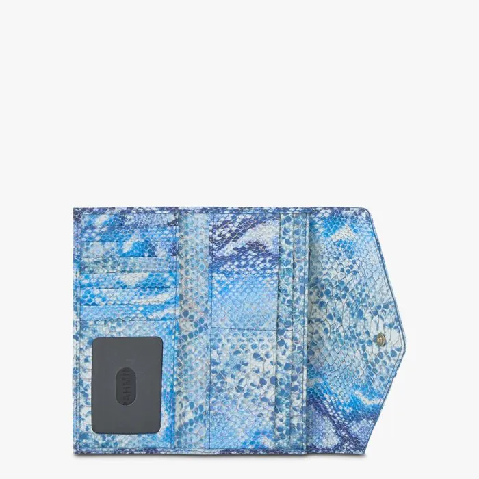 Women Veronica Joyful Oceangrove Brahmin Wallets and Wristlets Chevron Women Veronica Joyful Oceangrove Brahmin Wallets and Wristlets Chevron
