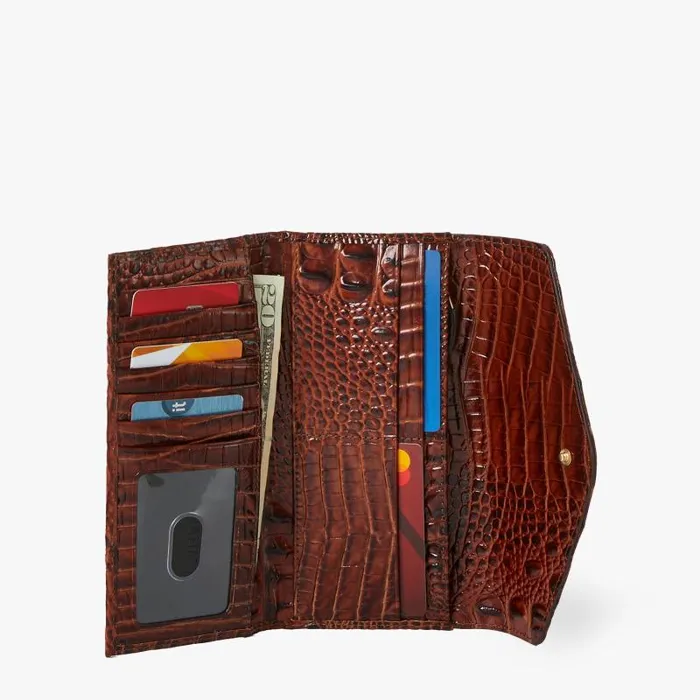 Women Veronica Joyful Oceangrove Brahmin Wallets and Wristlets Chevron Women Veronica Joyful Oceangrove Brahmin Wallets and Wristlets Chevron