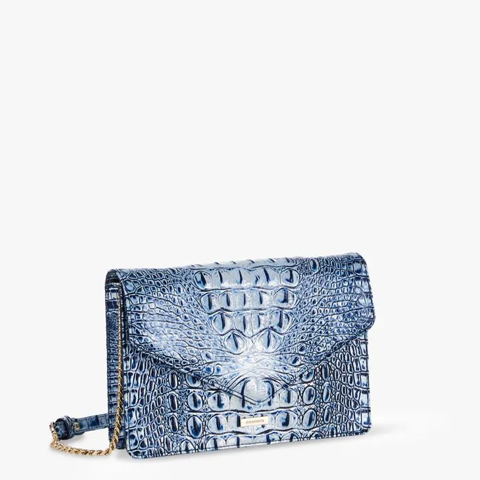 Women Wendy Coastal Blue Melbourne Brahmin Crossbodies Chevron Women Wendy Coastal Blue Melbourne Brahmin Crossbodies Chevron
