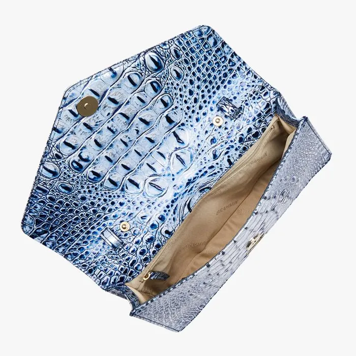 Women Wendy Coastal Blue Melbourne Brahmin Crossbodies Chevron Women Wendy Coastal Blue Melbourne Brahmin Crossbodies Chevron