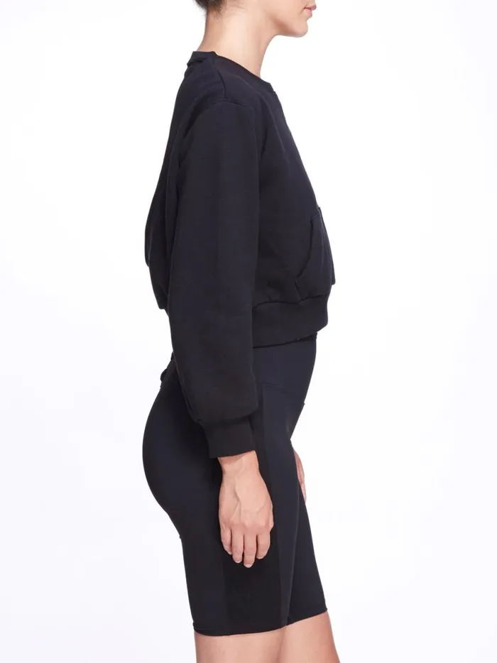 Women Wilma Sweatshirt Black Marchesa Tops