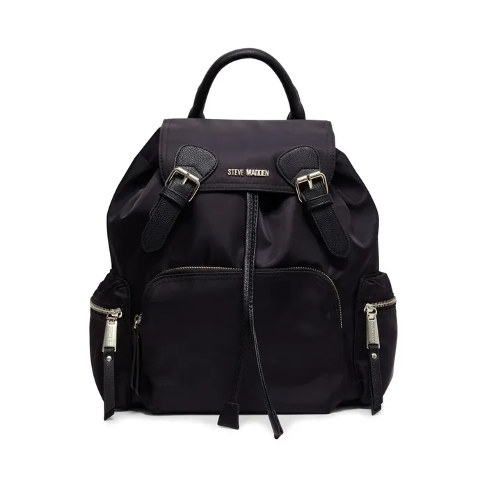 Womens Steve Madden Belt Bags and Backpacks Nylon Backpack Black