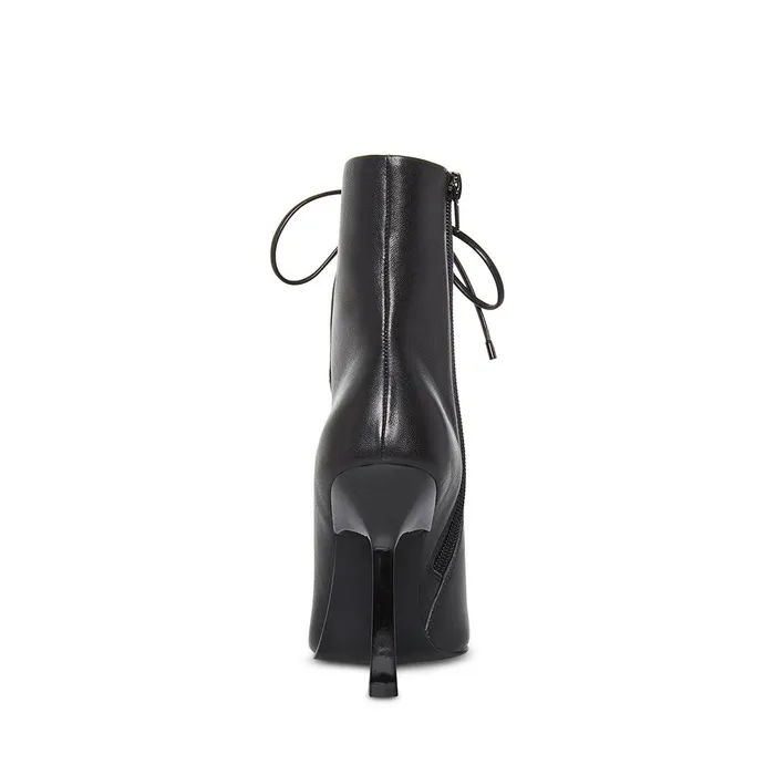Womens Steve Madden Boots and Booties Katari Black Leather