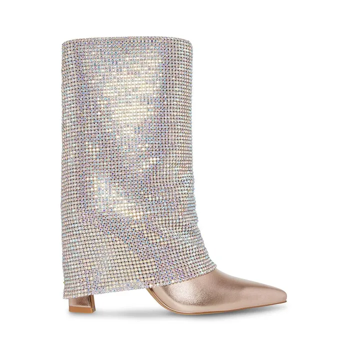 Womens Steve Madden Boots and Booties Sparkle Rhinestones