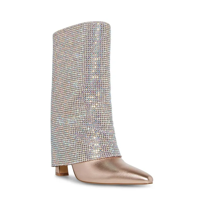 Womens Steve Madden Boots and Booties Sparkle Rhinestones