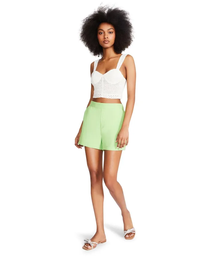Womens Steve Madden Bottoms Eni Short Green