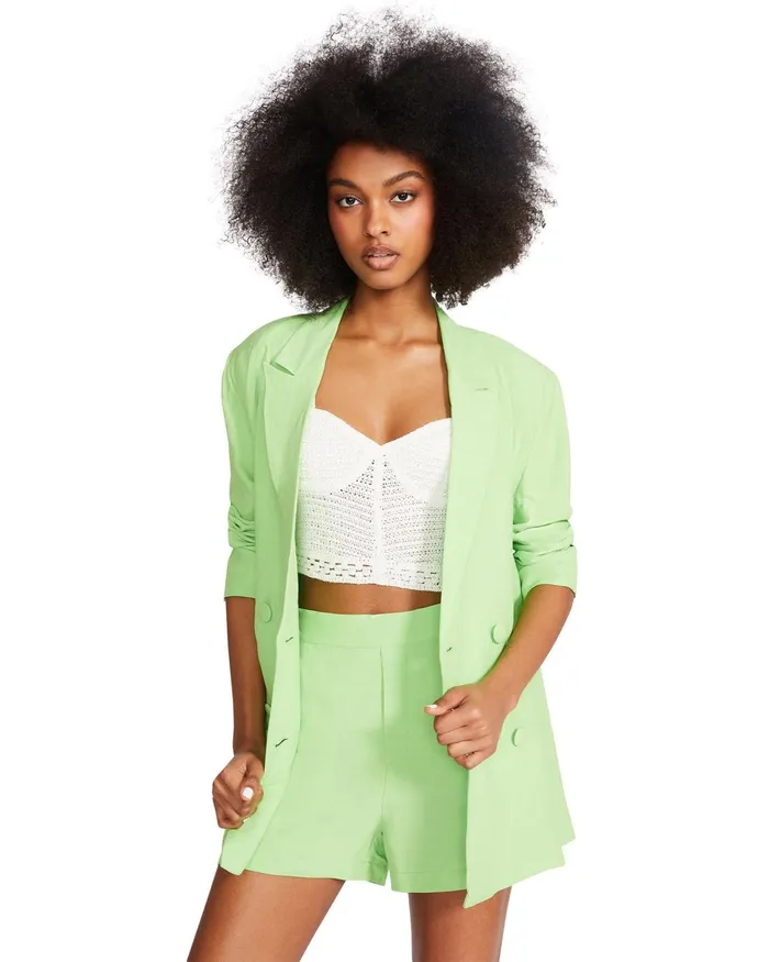 Womens Steve Madden Bottoms Eni Short Green