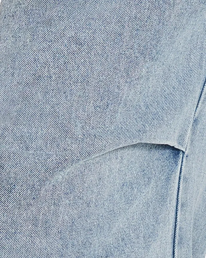 Womens Steve Madden Bottoms Pia Parachute Pant Denim Fabric