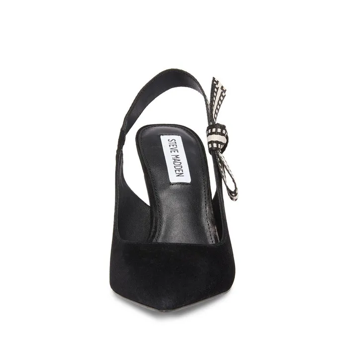 Womens Steve Madden Heels Bri Black Suede