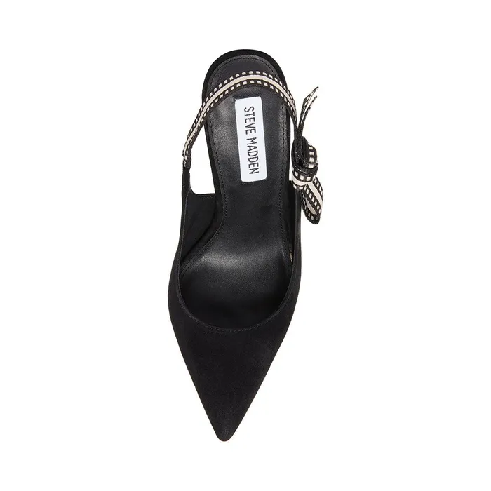 Womens Steve Madden Heels Bri Black Suede
