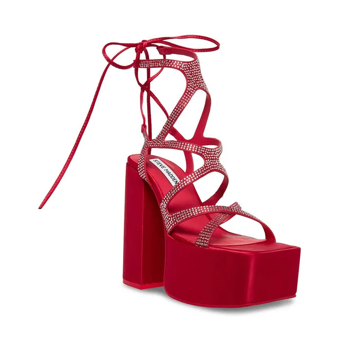 Womens Steve Madden Heels Champagne Pink