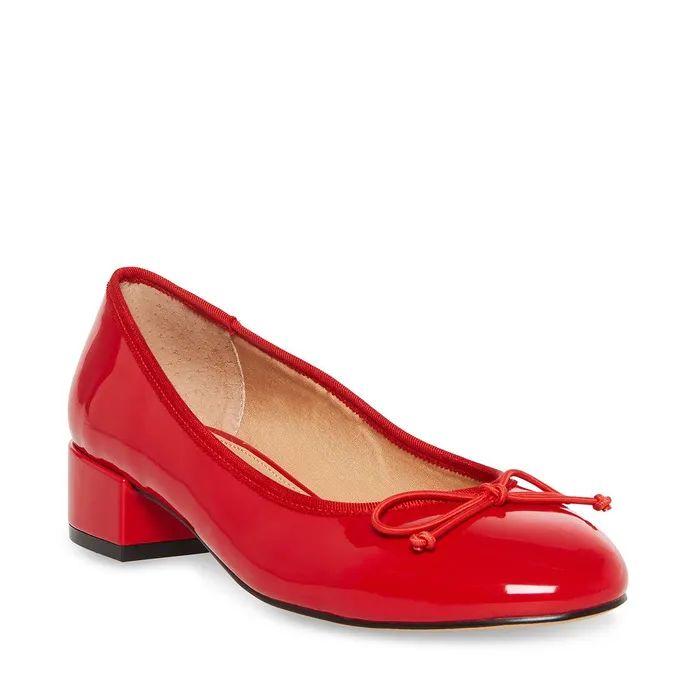 Womens Steve Madden Heels Cherish Red Patent