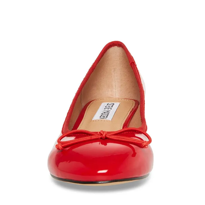 Womens Steve Madden Heels Cherish Red Patent