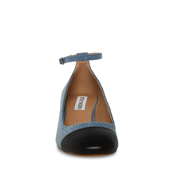 Womens Steve Madden Heels Eli Denim Multi