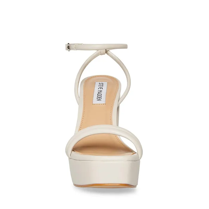 Womens Steve Madden Heels Lofty Bone Leather