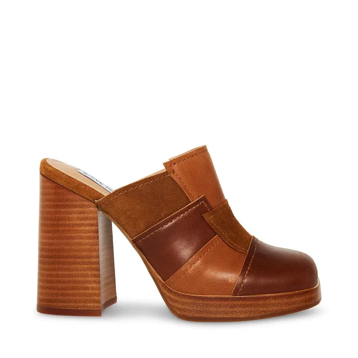 Womens Steve Madden Heels Lynx Brown Multi